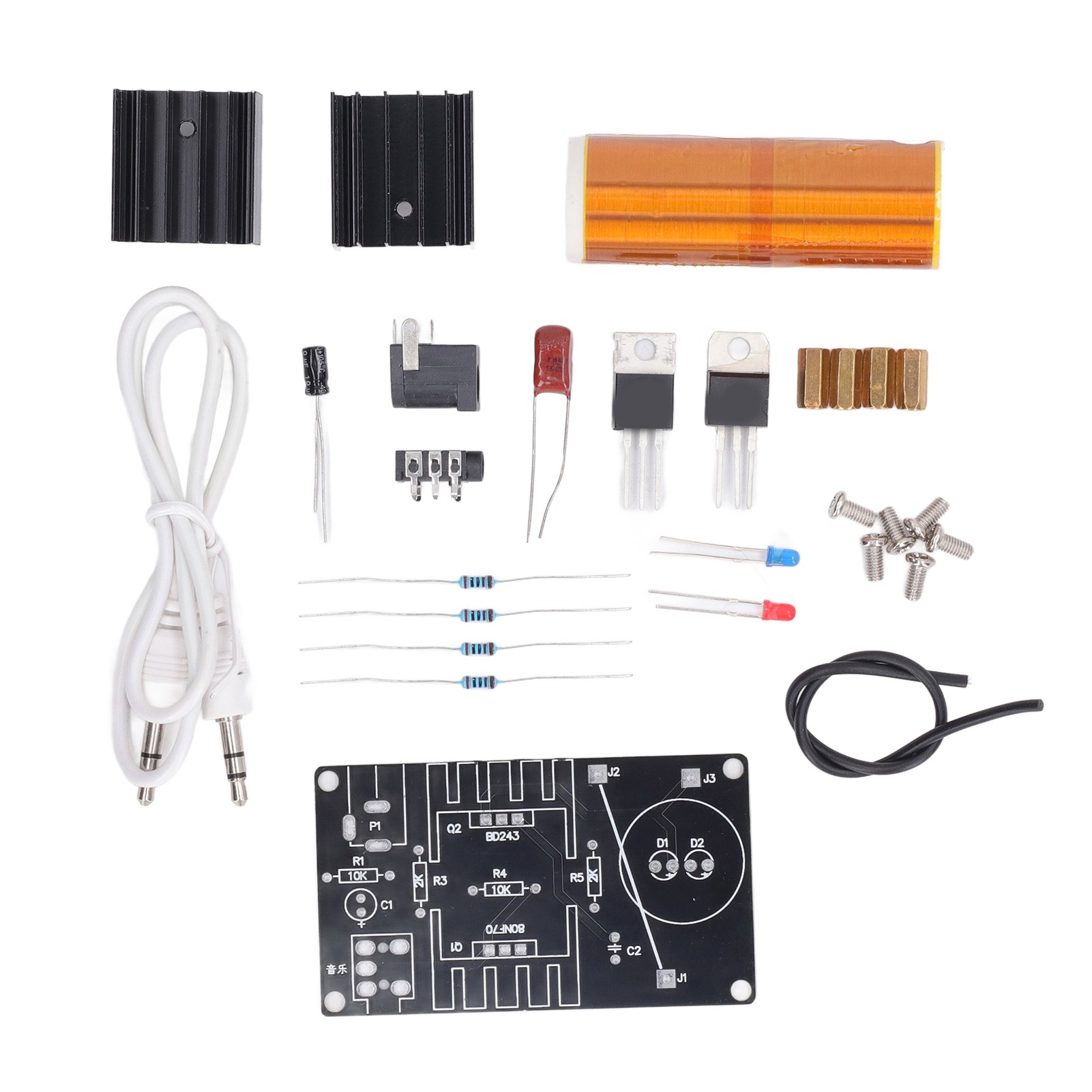 Woodworking Kits For Adults - 15W Mini Muziek Tesla Coil Kit