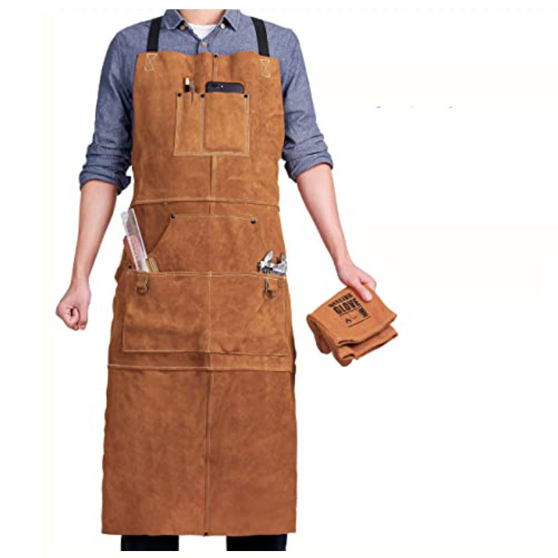 Woodworking Apron - Schort Canvas schort Houtbewerking Elektricien Bloemenoveralls
