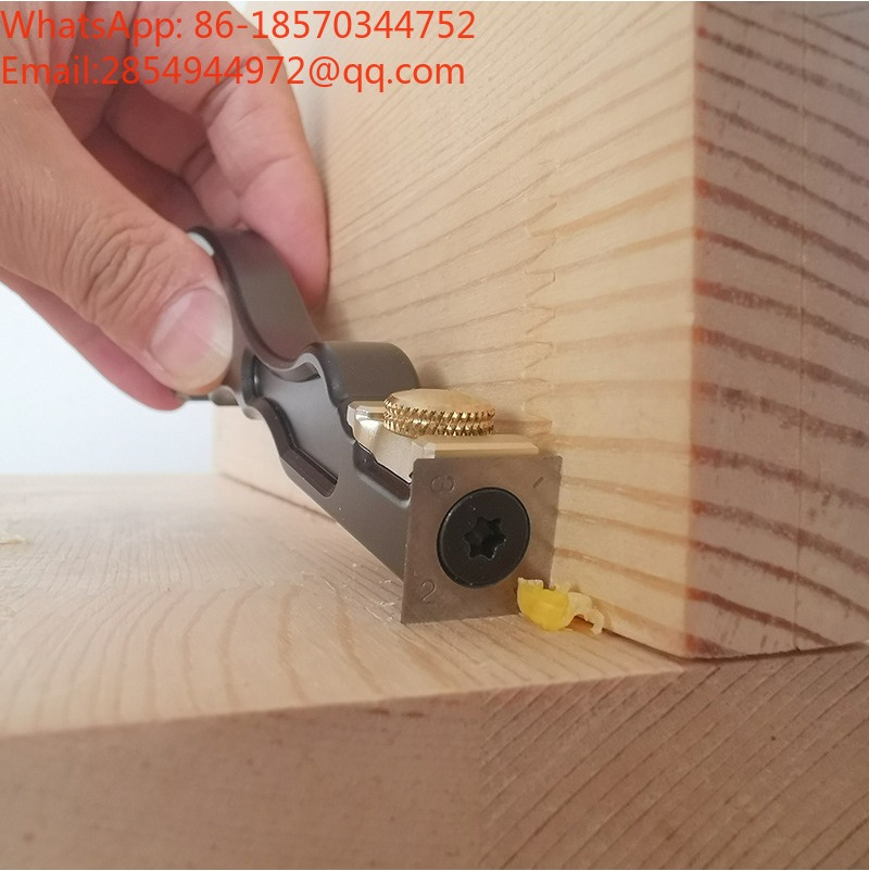 Woodworking Knife - Houtbewerkings-multifunctioneel schepmes, schraapmes, leer-DIY-hulpreparatiegereedschap