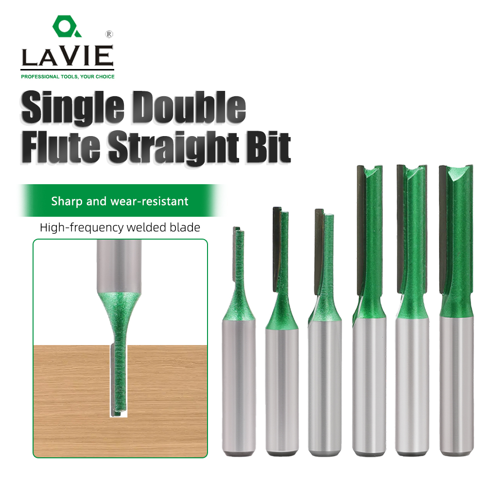 Woodworking Nc - LAVIE 8mm Schacht 6-delige sleuffrees set