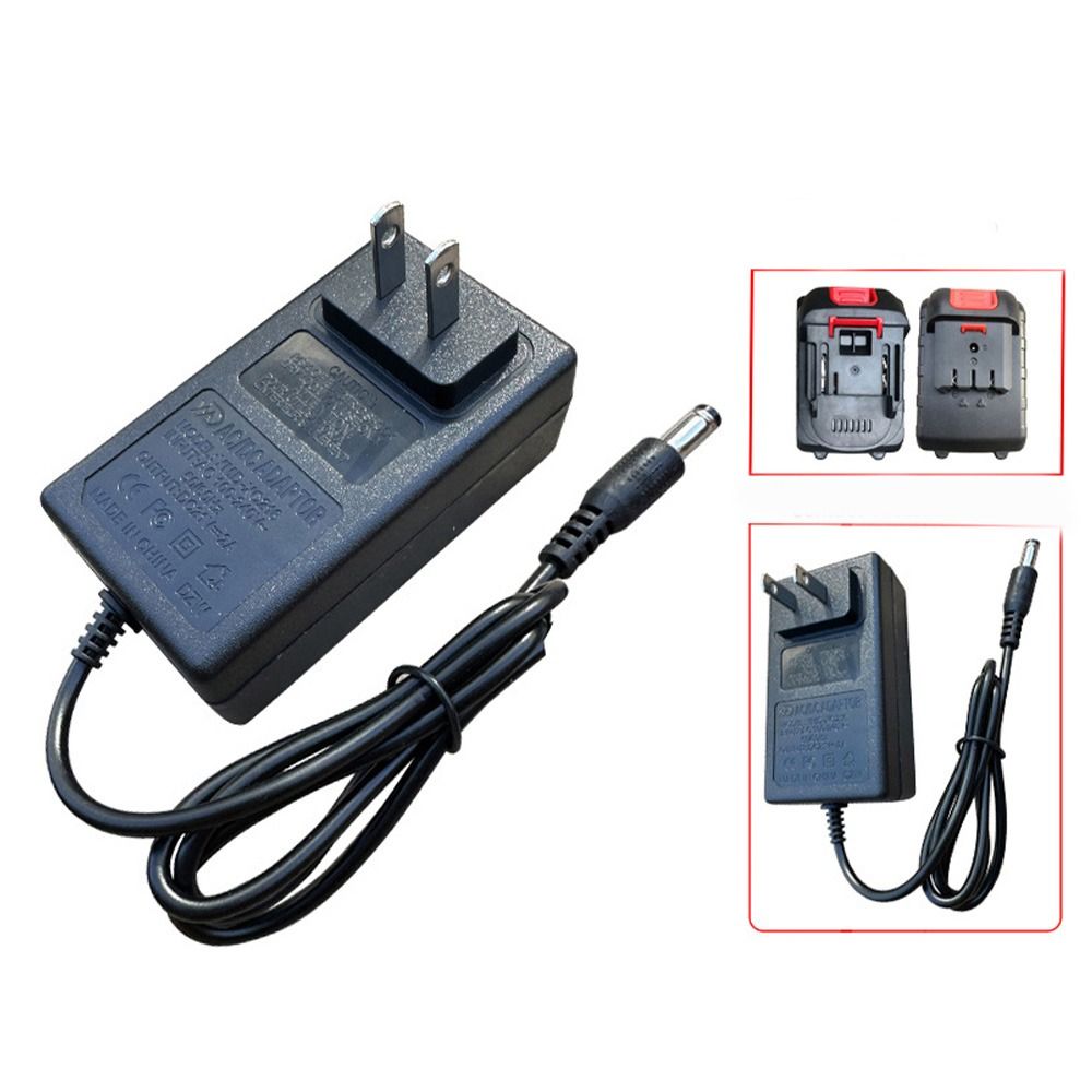 Woodworking Uk - 21V Lithium Batterijlader 1A US/EU/UK/AU Plug