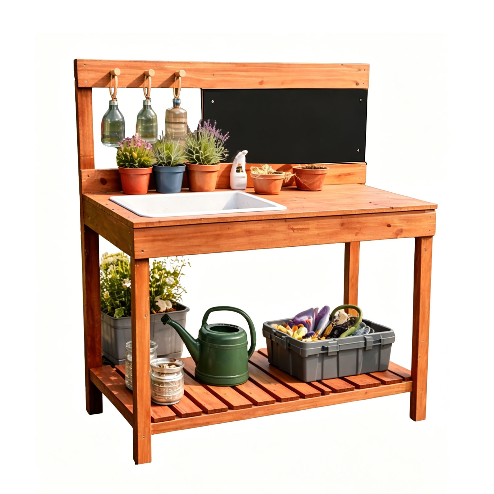 Woodworking For Kids - Houten plantentafels voor kinderen, binnen en