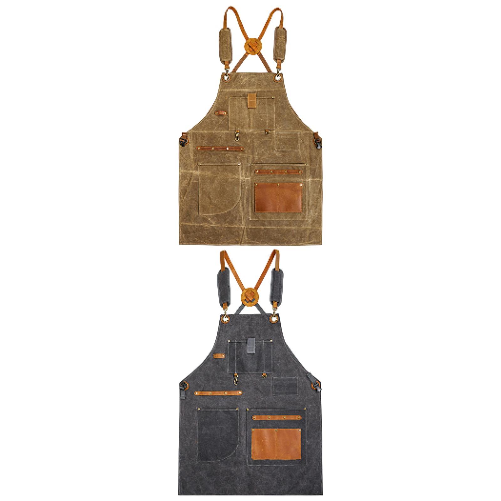 Woodworking Apron - Schort voor houtbewerkingswinkel Verdikte gereedschapsorganizer Zakken