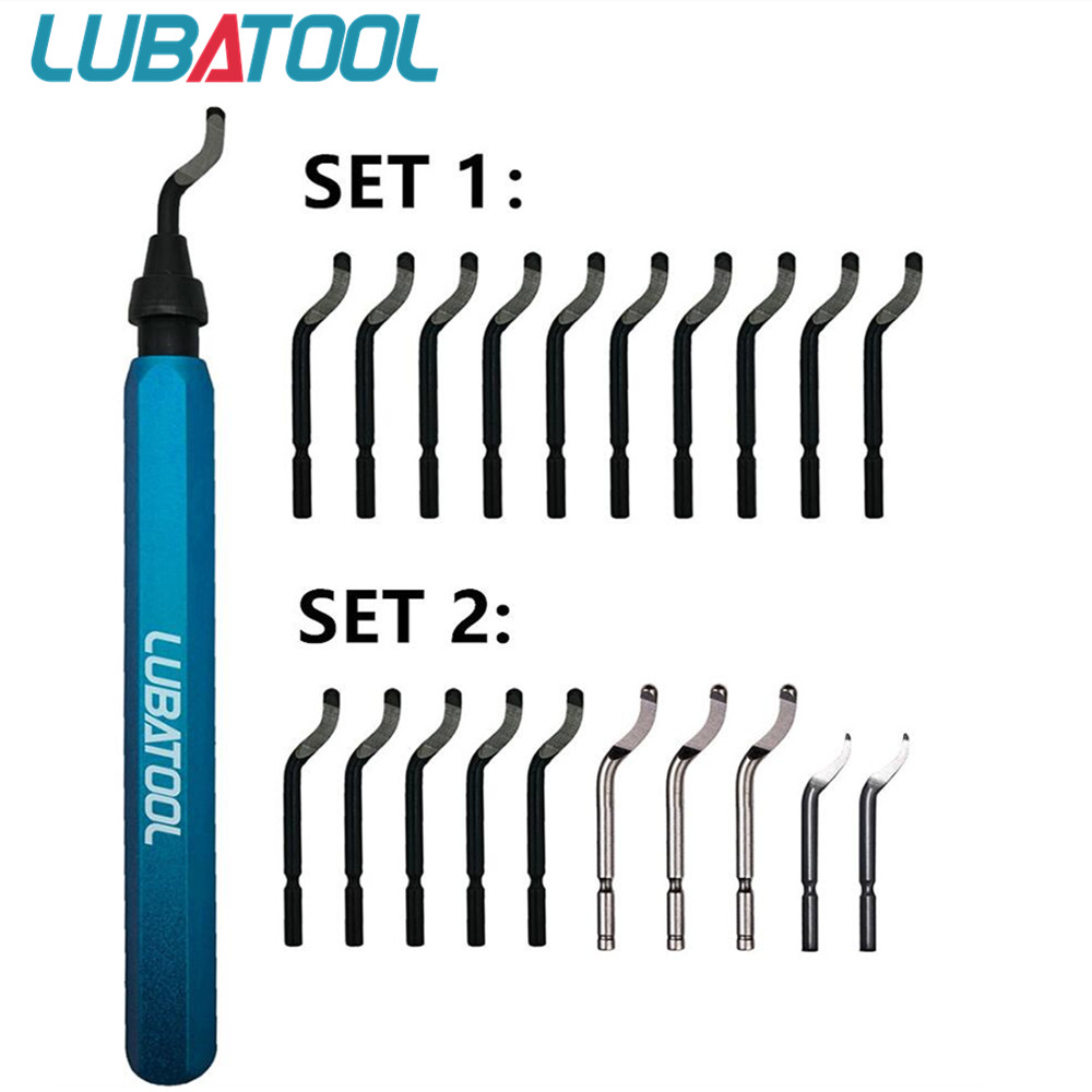 Woodworking Nc - LUBATOOL ontbraamgereedschap met 11 HSS stalen