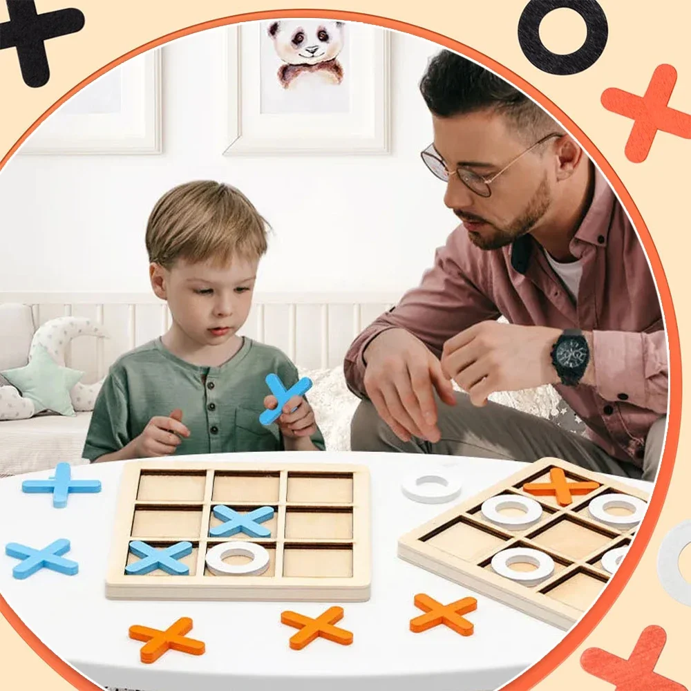 Houten XO Tic Tac Toe Game Min - Woodworking For Kids recensie en prijs