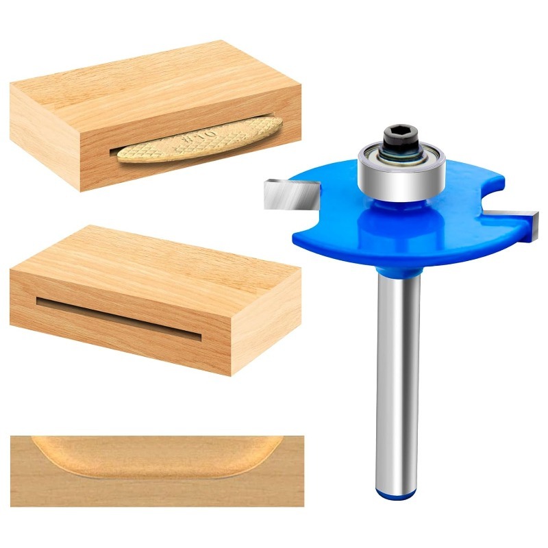 Voor 1 st 6.35mm Schacht T-Sle - Woodworking Nc recensie en prijs