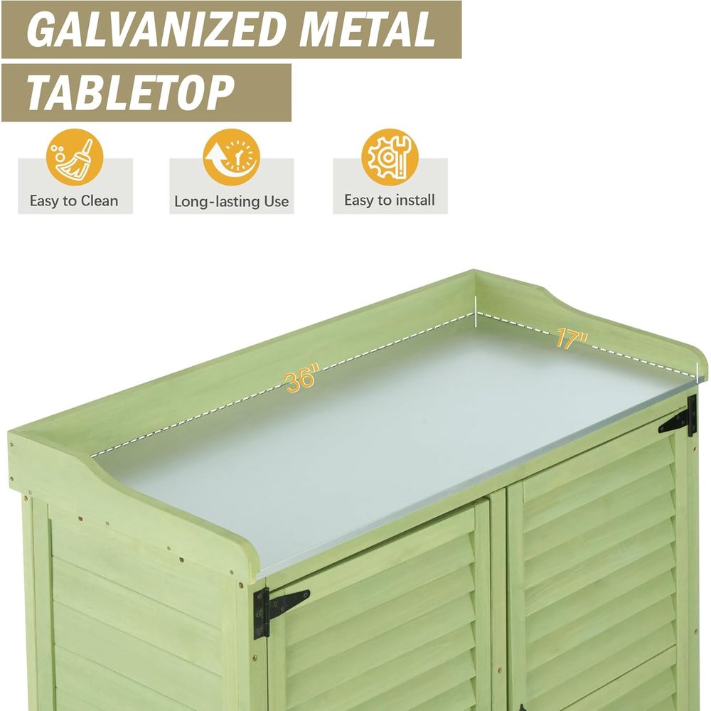 Buitenpotplantenbank met metal - Woodworking Or Woodworking recensie en prijs