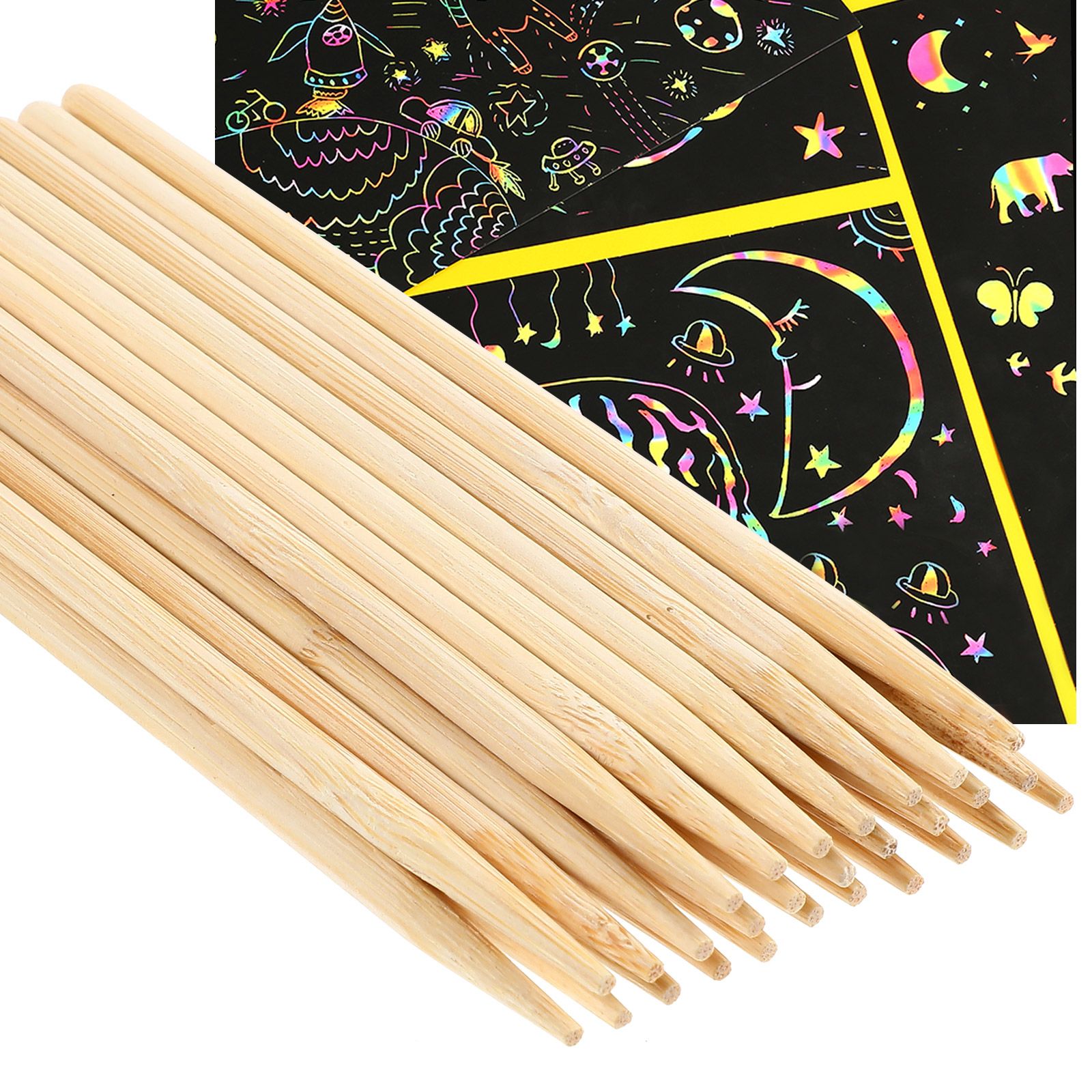 30 stuks houten kras schilderi - Woodworking For Kids recensie en prijs