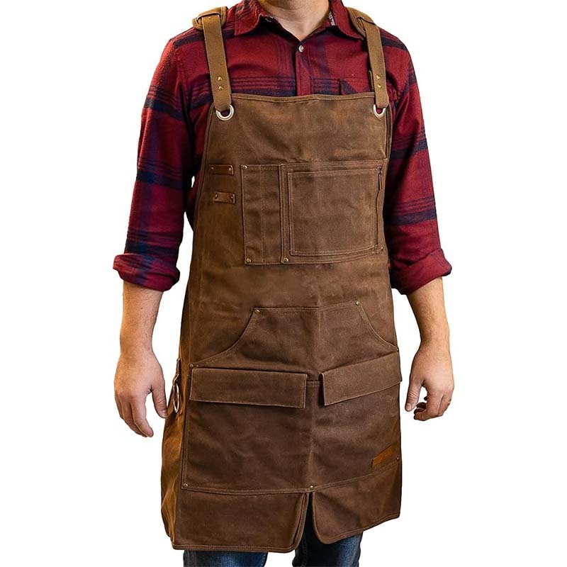 Wassenbestendige, dikke canvas - Woodworking Apron recensie en prijs