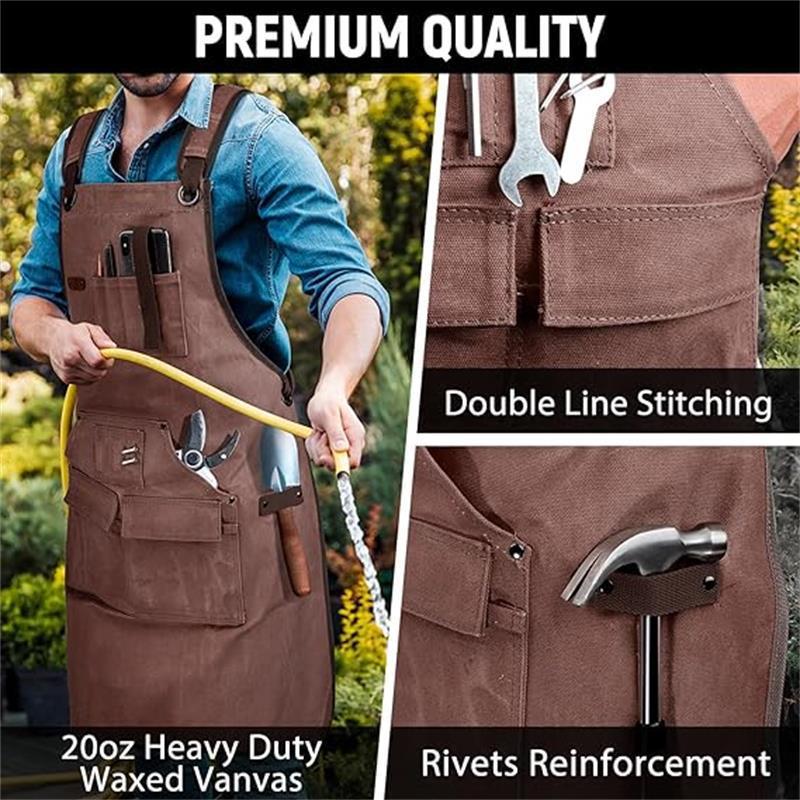 Houtbewerkingsschorten met ver - Woodworking Apron recensie en prijs