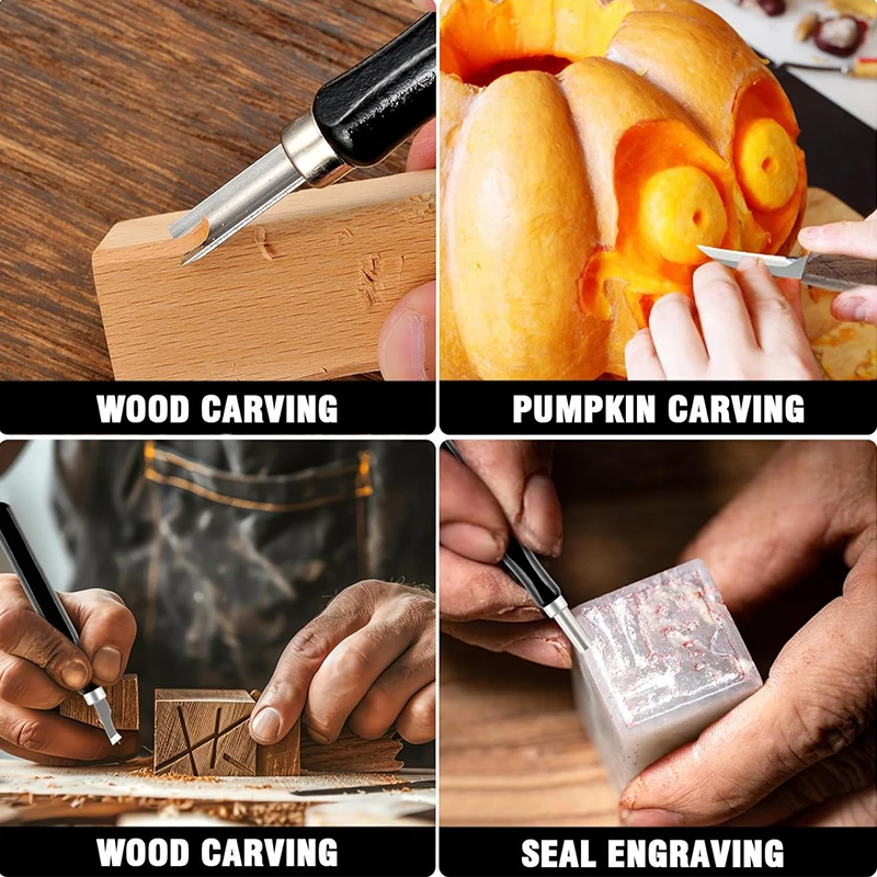 Houtsnijwerkset 17-delig Houts - Woodworking Kits For Adults recensie en prijs