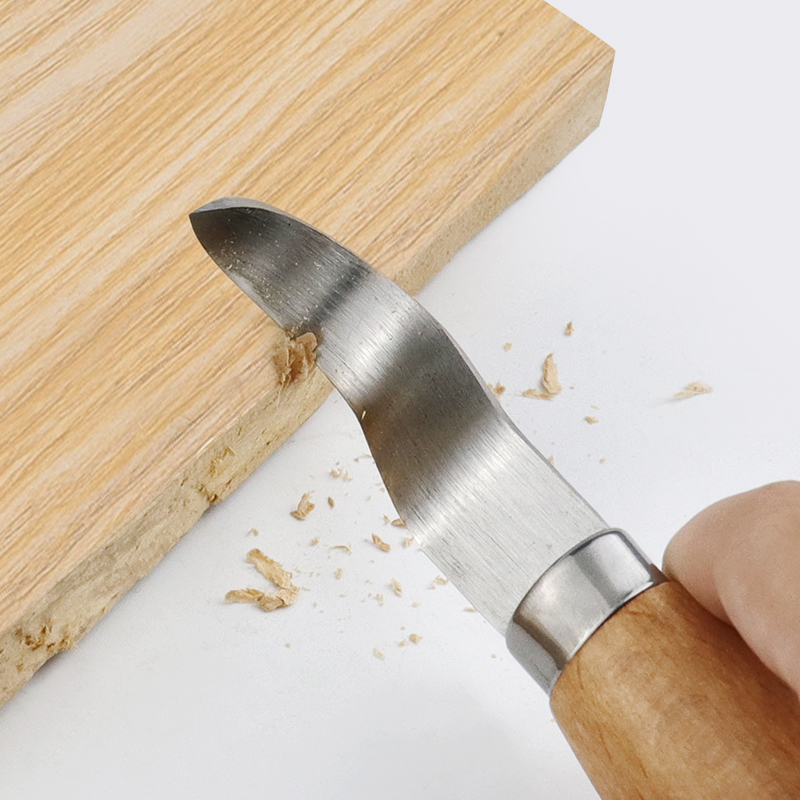 Roestvrij ijzeren vleesmes Beu - Woodworking Knife recensie en prijs