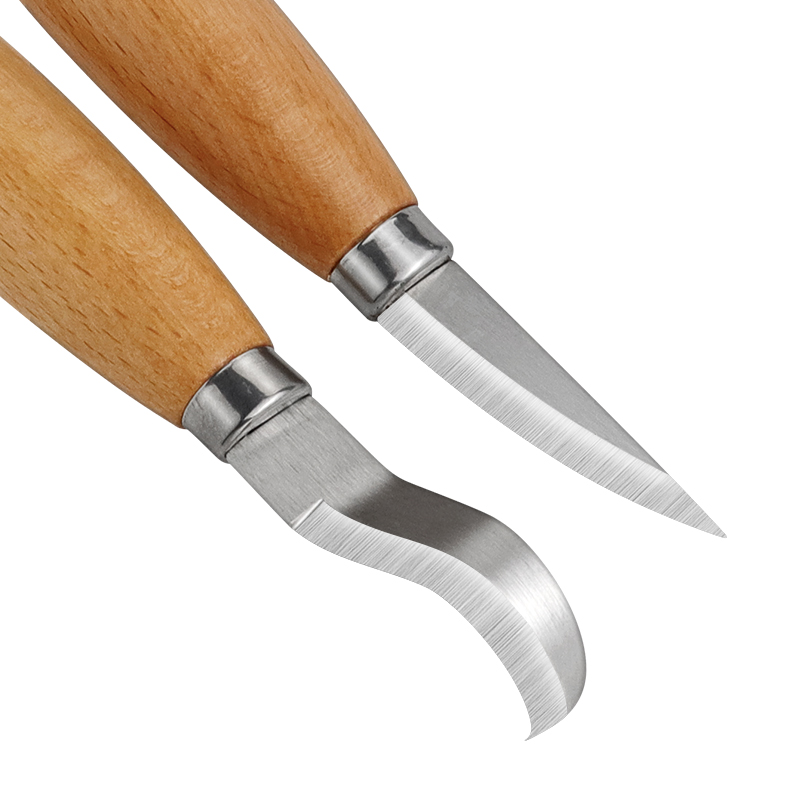 Roestvrij ijzeren vleesmes Beu - Woodworking Knife recensie en prijs