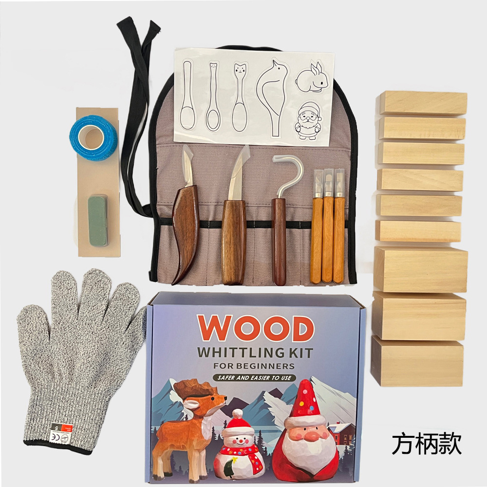 Vleesmes Geschenkdoos Set 21-d - Woodworking Knife recensie en prijs