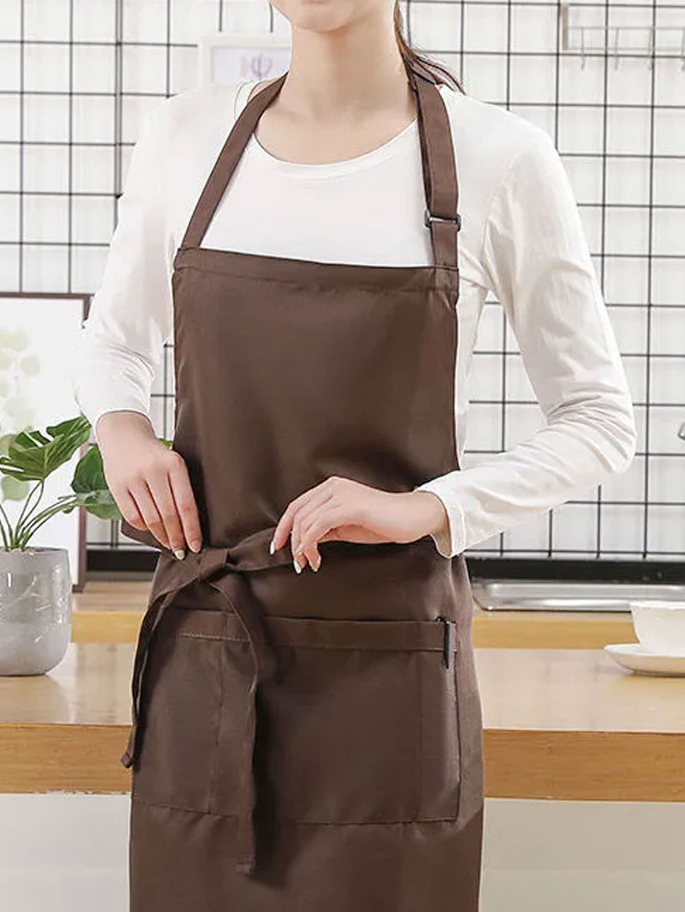 Katoenen kaart waterdichte ver - Woodworking Apron recensie en prijs
