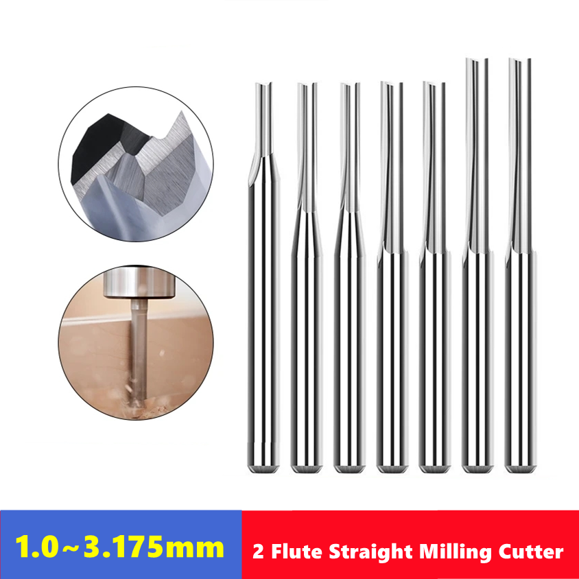 10 Stuks Carbide Einde Molen 3 - Woodworking Nc recensie en prijs