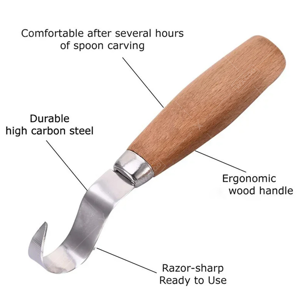 WXCOO Ergonomische Houtsnijhaa - Woodworking Knife recensie en prijs