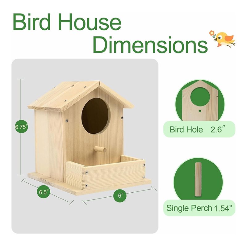 A76I-Vogelhuissets voor volwas - Woodworking Kits For Adults recensie en prijs