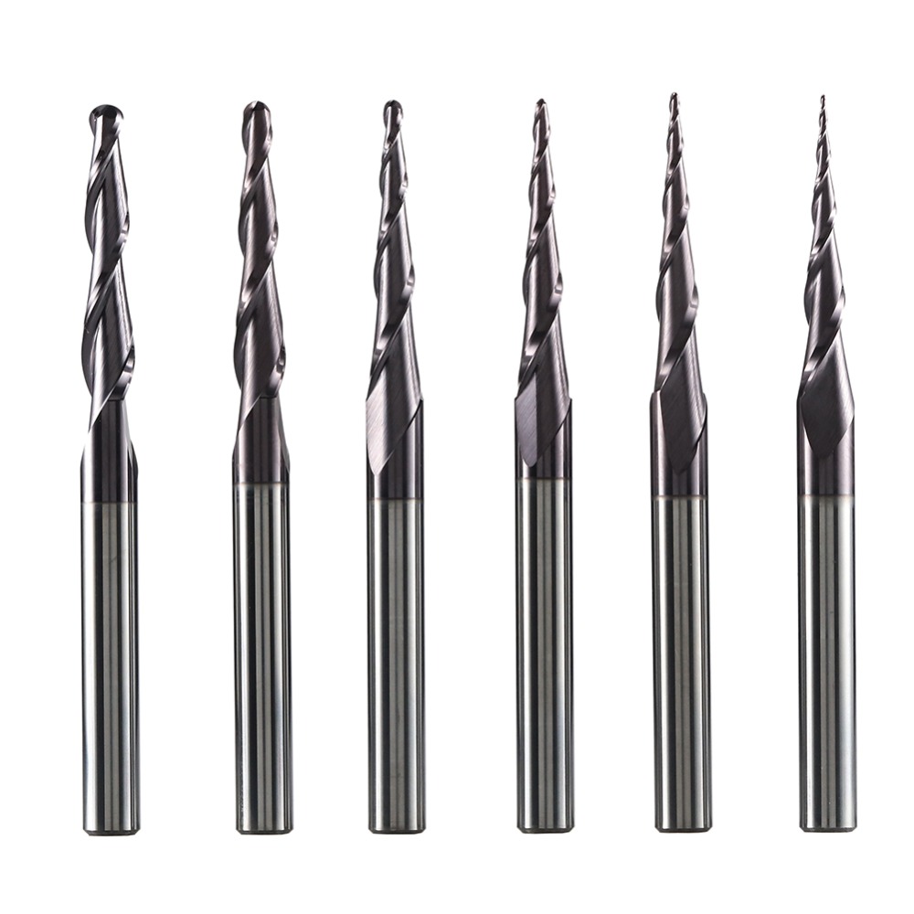 1PC Vhm Frees 4mm 6mm 8mm Bal  - Woodworking Nc recensie en prijs