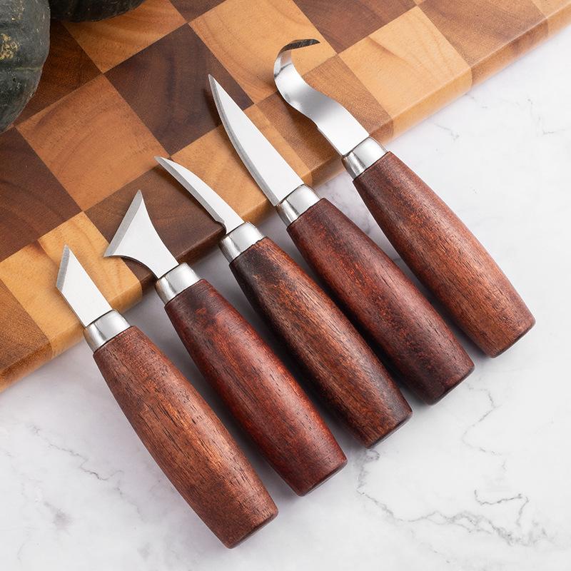 Nieuwe 5-delige set gereedscha - Woodworking Knife recensie en prijs