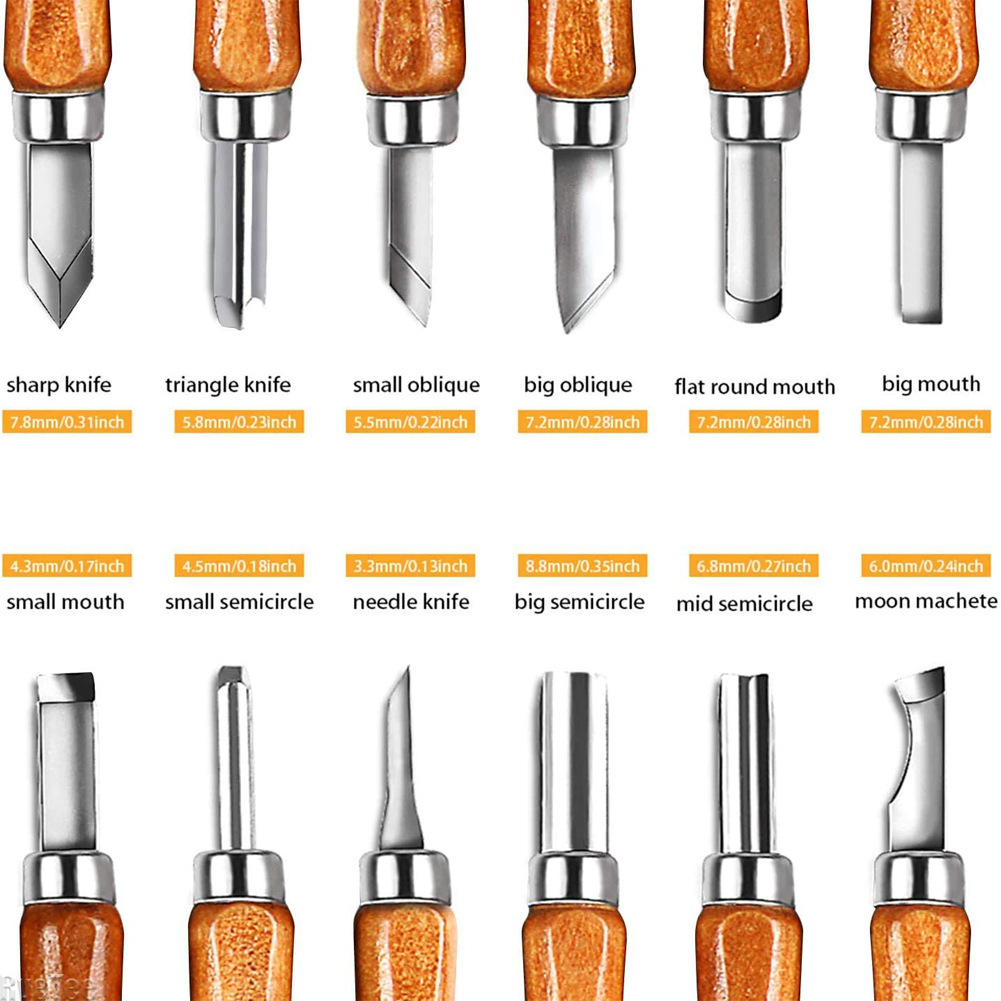 12 Stuks SK2 Houtbewerking Car - Woodworking Knife recensie en prijs